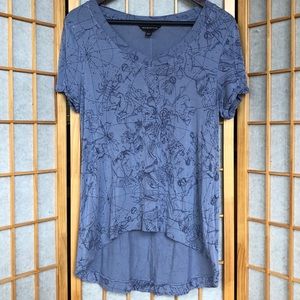 Rock N Republic Blue Astrological Zodiac tee M